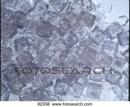 Close-up of heap of ice cubes View Large Photo Image Stock Photo - Close-up of heap of ice cubes . Fotosearch