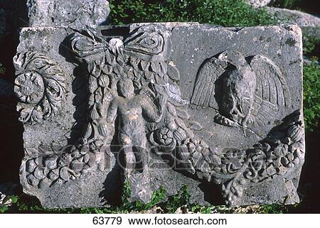 Close-up of old stone with carvings, Turkey View Large Photo Image Stock Photo - Close-up of old stone with carvings, Turkey . Fotosearch