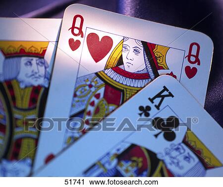 Close-up of playing cards View Large Photo Image Stock Image - Close-up of playing cards . Fotosearch