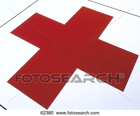 Close-up of red cross View Large Photo Image Stock Image - Close-up of red cross . Fotosearch