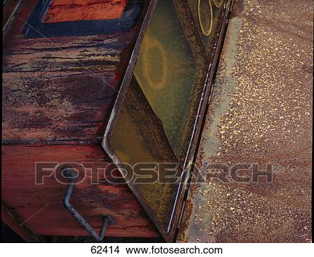 Close-up of rusted garbage bin View Large Photo Image Picture - Close-up of rusted garbage bin . Fotosearch
