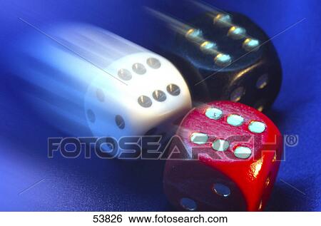 Close-up of three dices View Large Photo Image Stock Photograph - Close-up of three dices . Fotosearch
