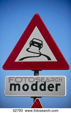 Close-up of warning sign, Belgium, Europe View Large Photo Image Stock Image - Close-up of warning sign, Belgium, Europe . Fotosearch