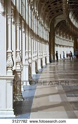 Columns in the foyer of a spa hotel, Karlovy Vary, Czech Republic View Large Photo Image Stock Image - Columns in the foyer of a spa hotel, Karlovy Vary, Czech Republic . Fotosearch