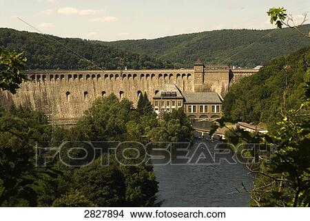 Picture - Edersee, Waldeck, Germany . Fotosearch