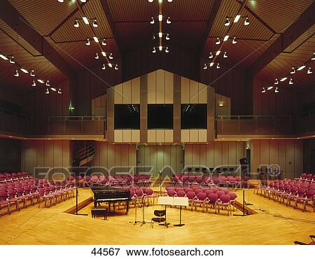 Empty interiors of concert hall, Duesseldorf, Germany View Large Photo Image Stock Photo - Empty interiors of concert hall, Duesseldorf, Germany . Fotosearch