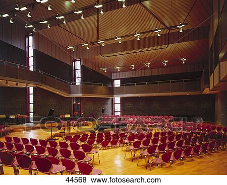 Empty interiors of concert hall, Duesseldorf, Germany View Large Photo Image Stock Photo - Empty interiors of concert hall, Duesseldorf, Germany . Fotosearch