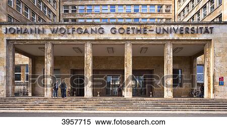 Entrance to Goethe University Frankfurt, Germany View Large Photo Image Stock Photography - Entrance to Goethe University Frankfurt, Germany . Fotosearch