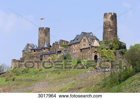 Exterior view of Thurant Castle, Alken, Rhineland-Palatinate, Germany View Large Photo Image Picture - Exterior view of Thurant Castle, Alken, Rhineland-Palatinate, Germany . Fotosearch
