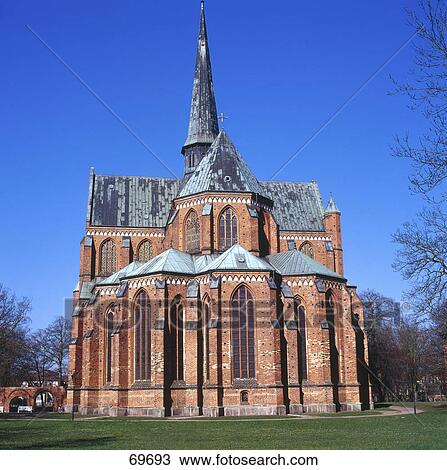 Stock Image - Facade of cathedral, Germany . Fotosearch