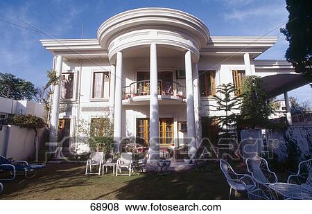 Facade of hotel, Peshawar, Pakistan View Large Photo Image Stock Photo - Facade of hotel, Peshawar, Pakistan . Fotosearch