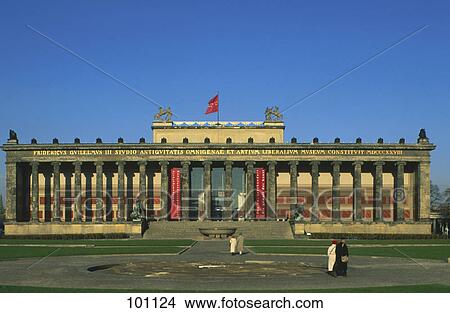 Facade of museum, Altes Museum, Lustgarten, Berlin, Germany View Large Photo Image Picture - Facade of museum, Altes Museum, Lustgarten, Berlin, Germany . Fotosearch