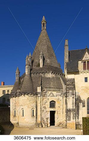 Stock Photography - Fontevraud Abbey, Loire Valley, France . Fotosearch