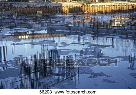 High angle view of construction site, Frankfurt, Germany, Europe View Large Photo Image Stock Photo - High angle view of construction site, Frankfurt, Germany, Europe . Fotosearch