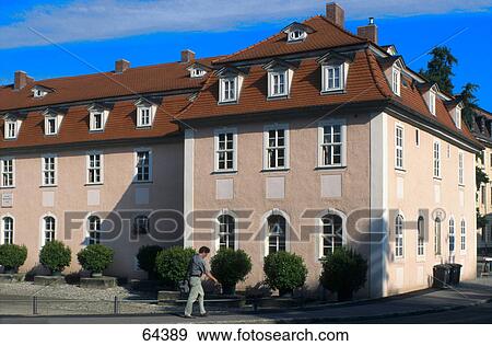 House of Frau Von Stein, Weimer, Thuringia, Germany View Large Photo Image Stock Photo - House of Frau Von Stein, Weimer, Thuringia, Germany . Fotosearch
