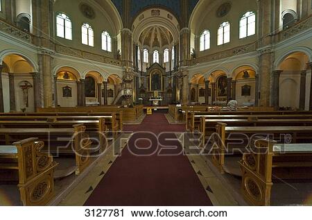 Interior of a church, looking towards the altar, Karlovy Vary, Czech Republic View Large Photo Image Stock Image - Interior of a church, looking towards the altar, Karlovy Vary, Czech Republic . Fotosearch
