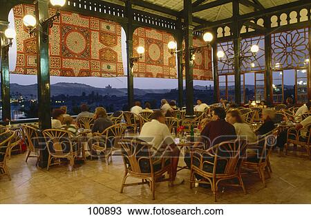 Interiors of restaurant, Aswan, Egypt View Large Photo Image Stock Image - Interiors of restaurant, Aswan, Egypt . Fotosearch