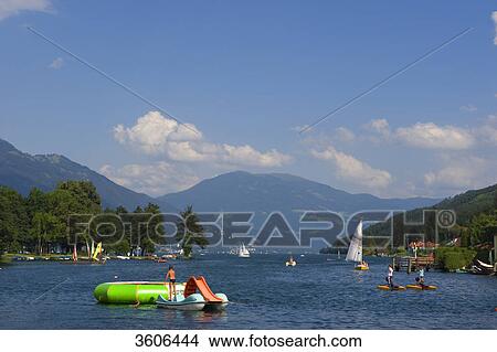 Lake Millstatt, Carinthia, Austria View Large Photo Image Picture - Lake Millstatt, Carinthia, Austria . Fotosearch
