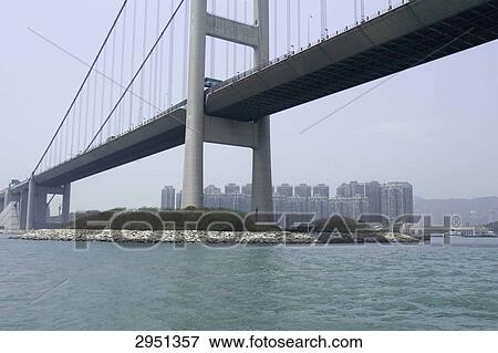 Lantau Link, Ma Wan Kanal, Lantau Island, Hongkong, China View Large Photo Image Stock Photo - Lantau Link, Ma Wan Kanal, Lantau Island, Hongkong, China . Fotosearch