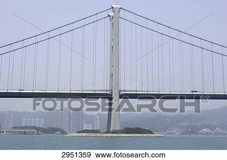Lantau Link, Ma Wan Kanal, Lantau Island, Hongkong, China View Large Photo Image Stock Photo - Lantau Link, Ma Wan Kanal, Lantau Island, Hongkong, China . Fotosearch