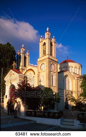 Low angle view of church against sky, Rhodes, Dodecanese Islands, Greece View Large Photo Image Stock Image - Low angle view of church against sky, Rhodes, Dodecanese Islands, Greece . Fotosearch