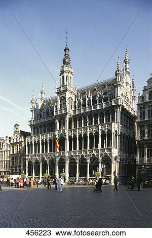 Maison du Roi, Brussels, Belgium View Large Photo Image Stock Image - Maison du Roi, Brussels, Belgium . Fotosearch