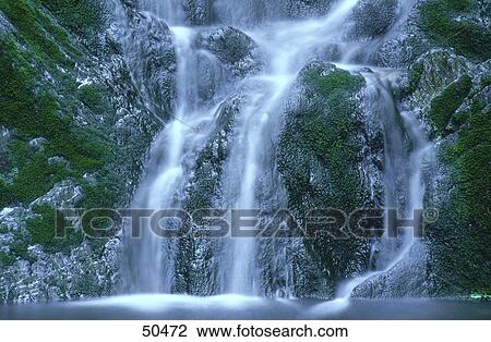 Mountain waterfall, Hautes Fagnes, Ardennes, France View Large Photo Image Stock Image - Mountain waterfall, Hautes Fagnes, Ardennes, France . Fotosearch