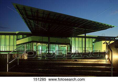 Museum lit at night, Kunstforum Der Berliner Volksbank, Berlin, Germany View Large Photo Image Stock Photography - Museum lit at night, Kunstforum Der Berliner Volksbank, Berlin, Germany . Fotosearch
