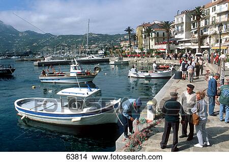 People at harbor, France View Large Photo Image Picture - People at harbor, France . Fotosearch