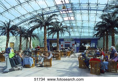 Picture - People waiting in restaurant . Fotosearch