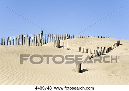 Stock Photo - Pointe de l'Espiguette, Languedoc-Roussillon, France, Europe . Fotosearch