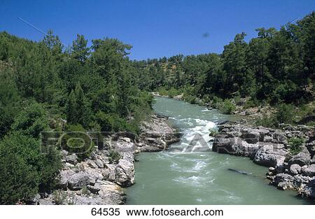 River passing through landscape, Taurus Mountains, Turkey View Large Photo Image Stock Photography - River passing through landscape, Taurus Mountains, Turkey . Fotosearch