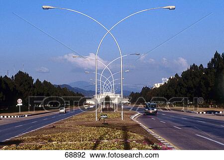 Road leading to government building, Islamabad, Pakistan View Large Photo Image Stock Image - Road leading to government building, Islamabad, Pakistan . Fotosearch