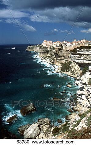 Rock formation at coast, France View Large Photo Image Stock Image - Rock formation at coast, France . Fotosearch