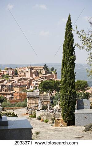 Stock Image - Roussillon, Provence - Alpes-Cote d Azur, France . Fotosearch