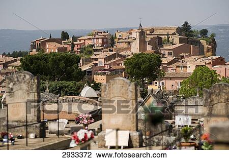 Stock Image - Roussillon, Provence - Alpes-Cote d Azur, France . Fotosearch