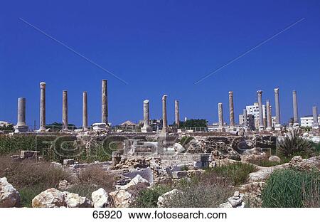 Ruins of ancient building, Al Mina excavation site, Tyre, South Governorate, Lebanon View Large Photo Image Stock Image - Ruins of ancient building, Al Mina excavation site, Tyre, South Governorate, Lebanon . Fotosearch