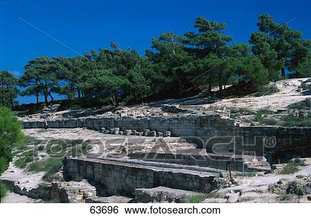 Ruins on landscape, Aegean Islands, Greece View Large Photo Image Stock Photograph - Ruins on landscape, Aegean Islands, Greece . Fotosearch