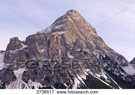 Snowcapped mountain under sky, Mt sonnenspitze, Mieminger Gebirge, Austria View Large Photo Image Stock Photo - Snowcapped mountain under sky, Mt sonnenspitze, Mieminger Gebirge, Austria . Fotosearch
