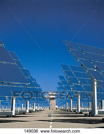 Solar panels on landscape, Albuquerque, New Mexico, USA View Large Photo Image Stock Photograph - Solar panels on landscape, Albuquerque, New Mexico, USA . Fotosearch