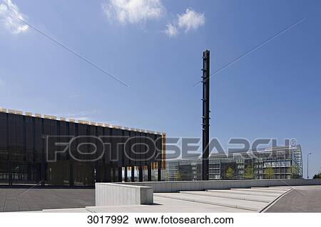 Square with stele in front of the European Court of Justice at the Kirchberg, European Investment Bank Building in the background, Luxembourg View Large Photo Image Stock Image - Square with stele in front of the European Court of Justice at the Kirchberg, European Investment Bank Building in the background, Luxembourg . Fotosearch