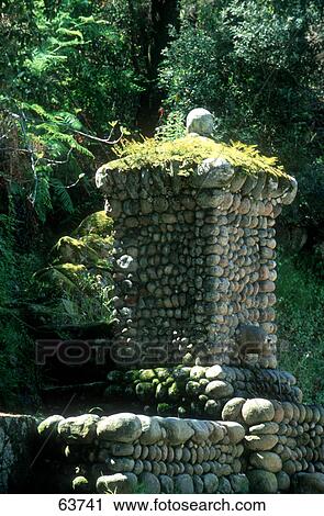 Stone pillar in forest, Dodecanese Islands, France View Large Photo Image Stock Image - Stone pillar in forest, Dodecanese Islands, France . Fotosearch