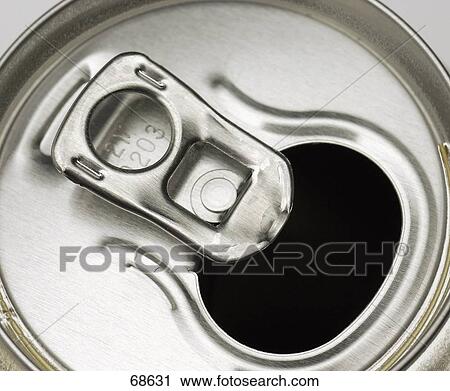 Tin can, close-up View Large Photo Image Stock Image - Tin can, close-up . Fotosearch