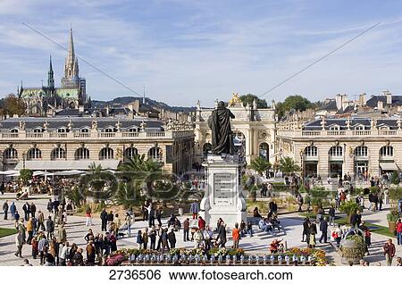 Tourists at memorial, Place Stanislas, Nancy, Meurthe et Moselle, France View Large Photo Image Stock Photograph - Tourists at memorial, Place Stanislas, Nancy, Meurthe et Moselle, France . Fotosearch