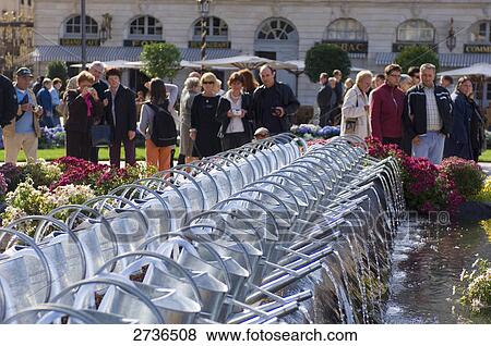 Tourists in garden, Place Stanislas, Nancy, Meurthe et Moselle, France View Large Photo Image Stock Photo - Tourists in garden, Place Stanislas, Nancy, Meurthe et Moselle, France . Fotosearch