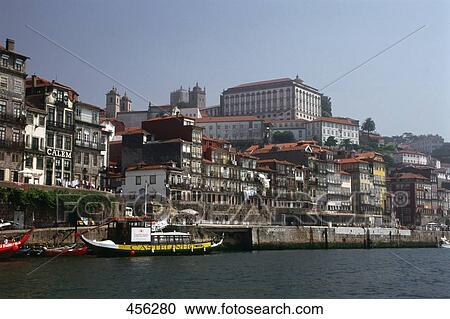 Town at waterfront View Large Photo Image Stock Image - Town at waterfront . Fotosearch