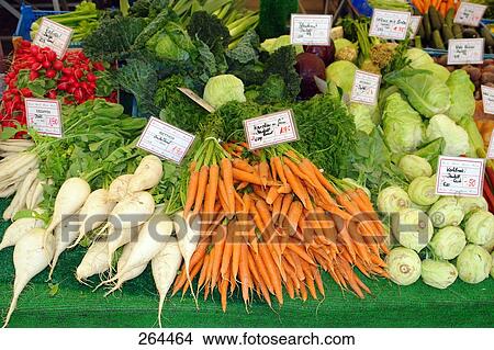 Vegetables on sale in market View Large Photo Image Picture - Vegetables on sale in market . Fotosearch