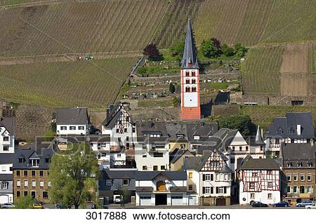 View to Zell on the Moselle, Rhineland-Palatinate, Germany View Large Photo Image Stock Photo - View to Zell on the Moselle, Rhineland-Palatinate, Germany . Fotosearch