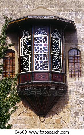 Window of palace, Beiteddine Palace, Beiteddine, Lebanon View Large Photo Image Stock Photo - Window of palace, Beiteddine Palace, Beiteddine, Lebanon . Fotosearch