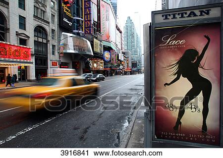 Stock Image - 42nd Street, Manhattan, New York City, USA . Fotosearch